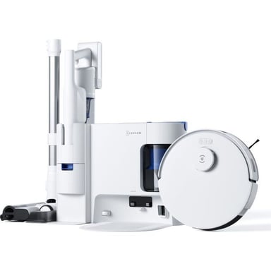 DEEBOT N20 COMBO - Robot Aspirador + Cabezal con Estación - Doble vaciado automático - Potencia 10 k Pa