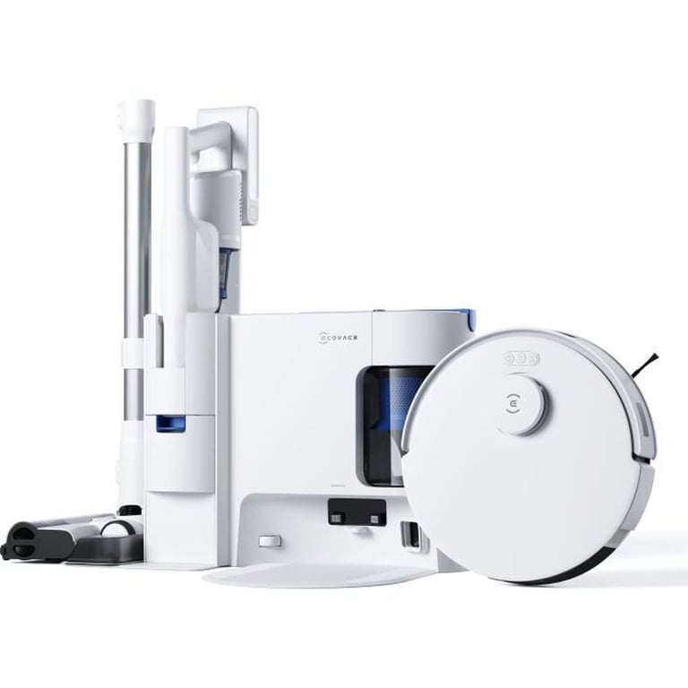 DEEBOT N20 COMBO - Aspirateur Robot + Balai avec Station - Double vidange automatique - Puissance 10 k Pa - Neuf