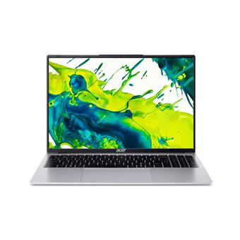 Acer Swift Lite 16 SFL16-31P-328T Intel N355 8 GB/512 GB SSD Plata clara 16'' Windows 11 Wi-Fi 6