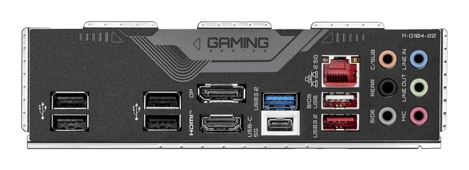 Gigabyte B760 GAMING X GEN5 Noir, Gris et Blanc - vue 5