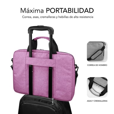 SUBBLIM SUBLB-4APLB12 bolsa para ordenadores portátiles 39,6 cm (15,6'') Bolsa Toploader Azul