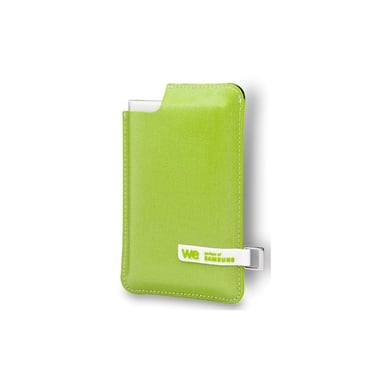 WE SSD externe 2,5 ' 120 GB GO Blanc- - Housse Vert Partner of samsung