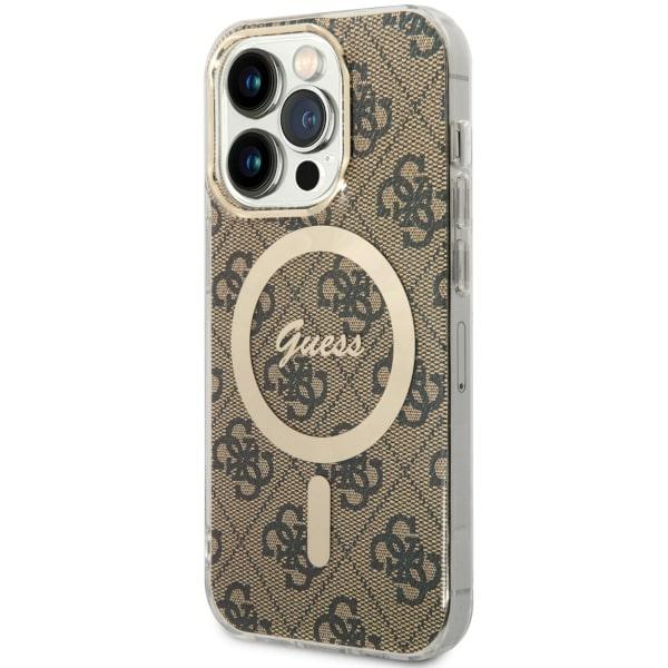Guess Étui 4G MagSafe pour iPhone 14 Pro