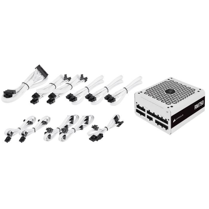 CORSAIR Bloc d'alimentation RM Series RM750 CP 9020231 EU + Boitier PC AIRFLOW ATX Moyen tour SP120 ELITE CC 9011252 WW - vue 4