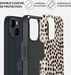 Burga Funda para iPhone 15 Plus MagSafe Tough A prueba de golpes Modelo Almond Latte Beige