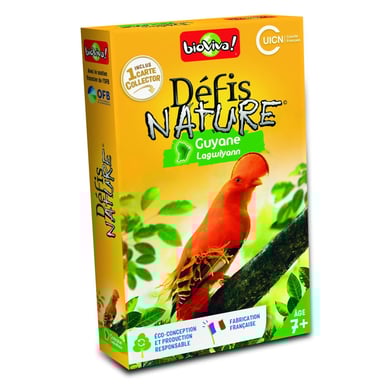 Défis Nature Guyane : Jeu de Cartes Éducatif sur la Faune