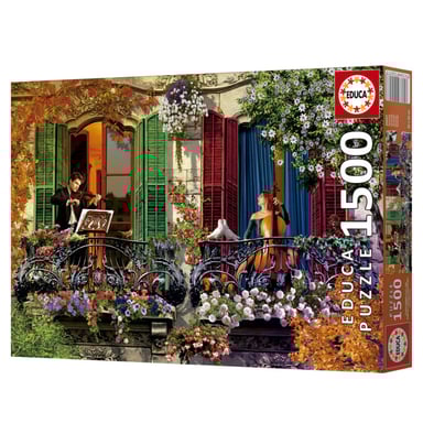 Puzzle - EDUCA - Sérénade - 1500 pezzi - 85 x 60 cm - Per adulti - Tableaux a tema