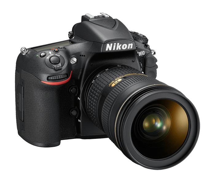 Nikon D810 Noir - vue 3