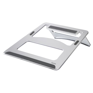 Soporte ''aluminio'' para portátil, plata