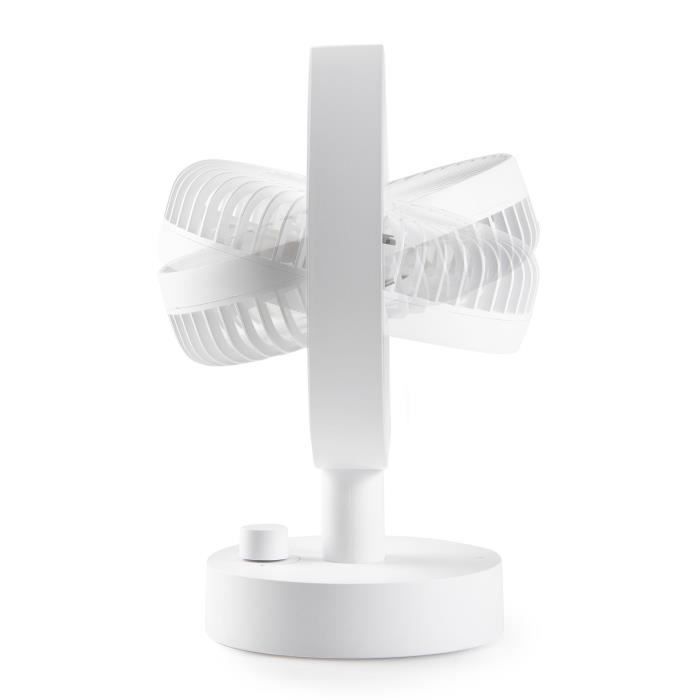 Ventilateur de table DOMO Li ion batt. 5V Rechargeable USB Diamètre 15 cm 10 vitesses - vue 3