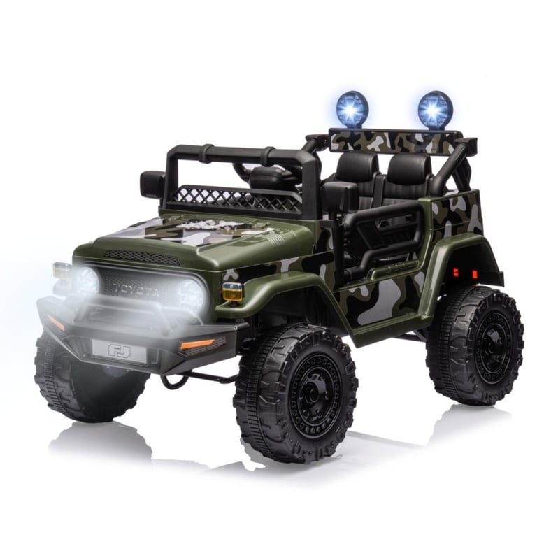 Véhicule Tout-Terrain Électrique Toyota FJ Cruiser – Batterie Rechargeable 12V