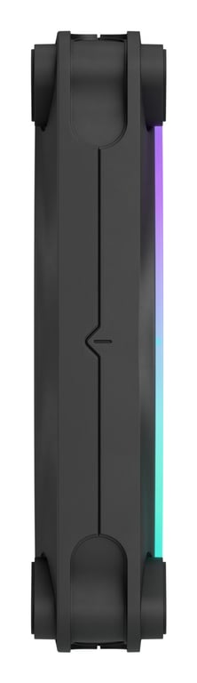 Ventilateur PC FRACTAL DESIGN Momentum 12 RGB 3 packs FDB Anneau lumineux ARGB Gen 2 Contrôle PWM - vue 4