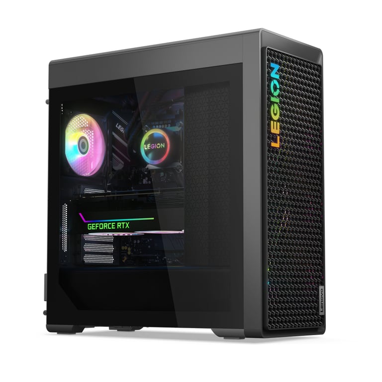 Lenovo Legion T7 Intel® Core™ i9 i9-13900K 64 Go DDR5-SDRAM 2 To SSD Windows 11 Home Tower PC Gris - Neuf