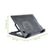 Techly ICOOL-CP12TY sistema de refrigeración para ordenadores portátiles 43,9 cm (17,3'') 1400 rpm Negro