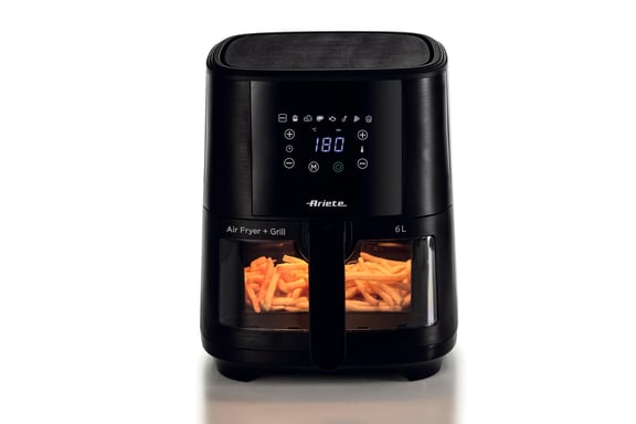 Ariete 4626/00 Unique 6 L Autonome 1300 W Friteuse d'air chaud Noir