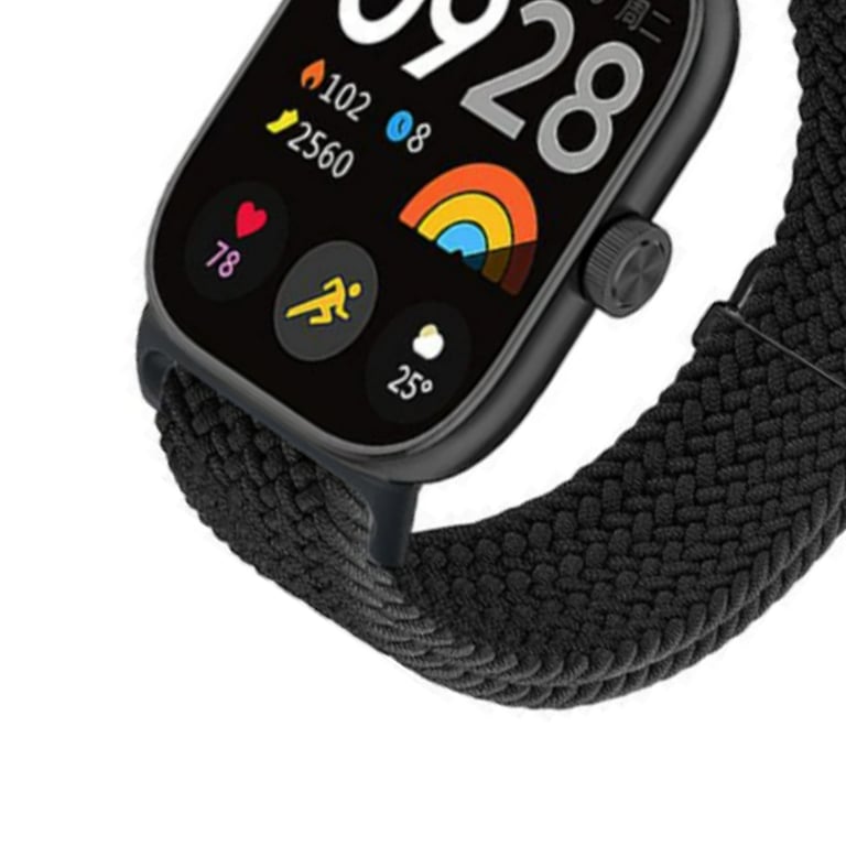 INF Bracelet de montre pour Xiaomi Mi Band 8 Pro et Redmi Watch 4 Noir - vue 4