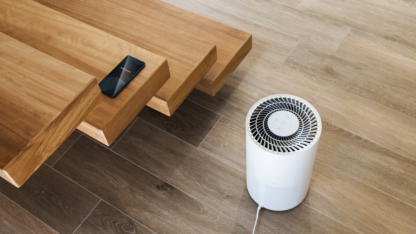 Purificateur d air TotalPure 2000 Connected 3 étapes de filtration contrôle Wi Fi ioniseur minuterie puissance Cecote - vue 3