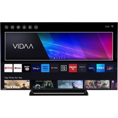 TOSHIBA 50QV3363DG QLED 50'' (126 cm) 4K UHD HDR Smart TV
