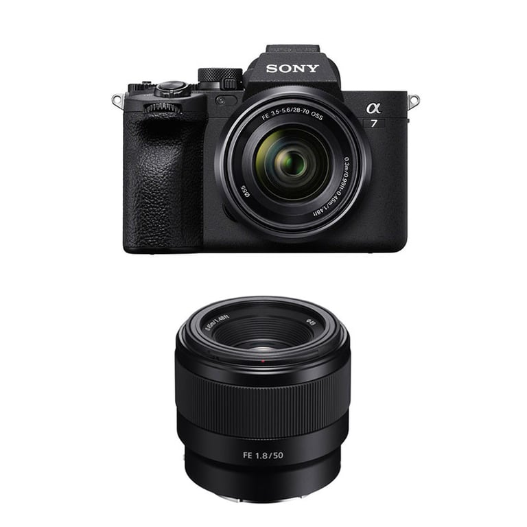SONY ALPHA 7 IV + Objectif FE 28 70mm + FE 50mm f1.8 Garanti - vue 3