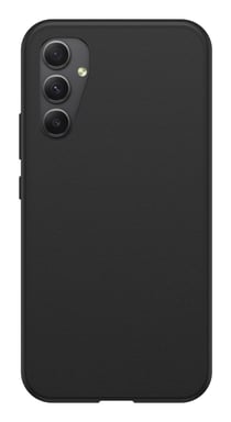Custodia OtterBox React Series per Galaxy A34 5G, antiurto, resistente alle cadute, ultra sottile, protezione sottile, testata secondo gli standard militari, antimicrobica, nera, fornita senza confezione Samsung Galaxy A34 5G