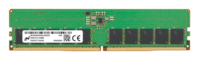Micron MTC10C1084S1EC56BR module de mémoire 16 Go 1 x 16 Go DDR5 288-pin DIMM ECC
