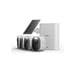 ARLO Ultra 3 Kit 4 Telecamere 4K WiFi con Pannello Solare Hub IP65 Bianco