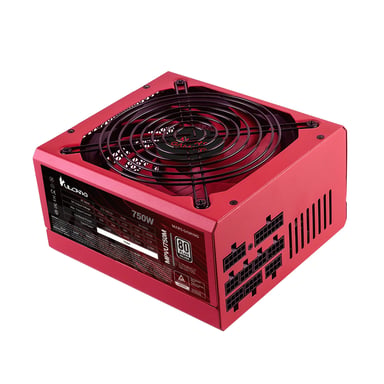 Fuente de Alimentación Mars Gaming MPVU750M- 750W- Ventilador 14cm- 80 Plus Silver