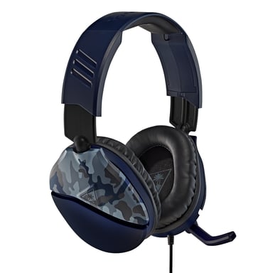 Turtle Beach Recon 70 Cuffie con archetto cablato nero, blu, mimetico