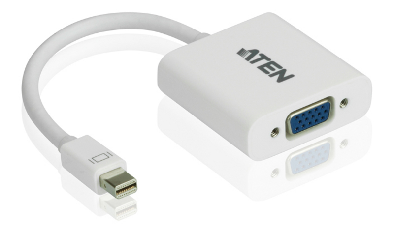 ATEN Adaptateur port Mini Display vers VGA - Neuf