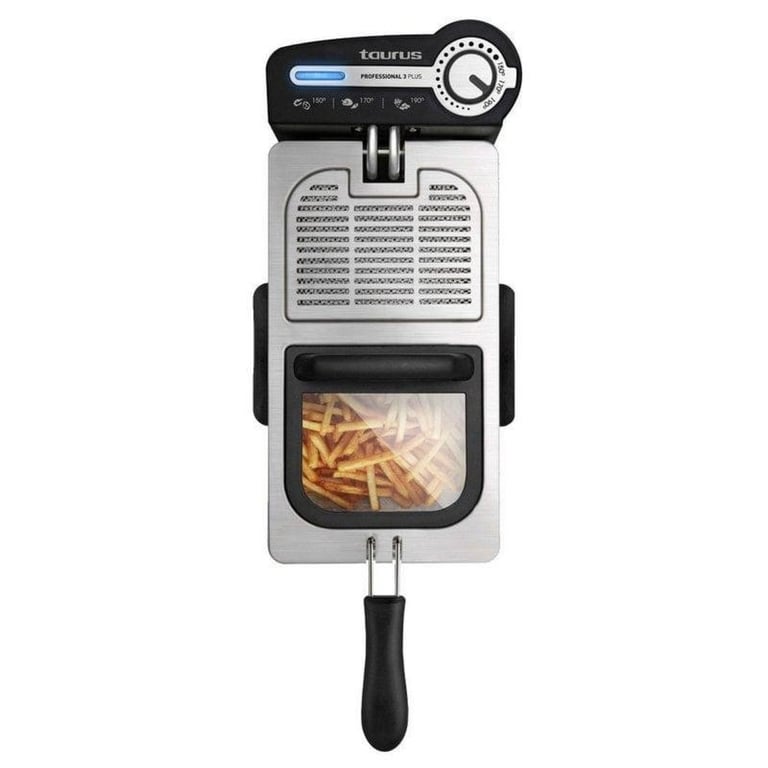 Friteuse Électrique Taurus Professional 3 Plus – 3L, 2100W, Système de Filtration