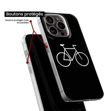 Funda de silicona - Compatible con Google Pixel 8 Pro - diseño bike hipster
