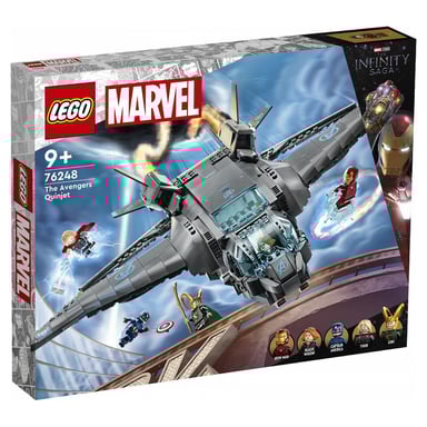 LEGO® Marvel Super Heroes? Quinjet de los Vengadores - Modelo para construir 76248