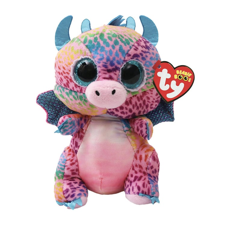 Peluche Flint le dragon Petit modèle doux et câlin de 15 cm Neuf