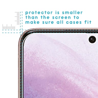imoshion Protection d'écran en verre trempé 2 pack pour Samsung Galaxy S21 Plus