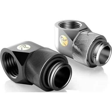 RAIJINTEK Raijintek RAI 90 Degres G1/4 Pouces AG sur G1/4 Pouces IG - drehbar