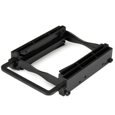 StarTech.com Bracket de Montaje para 2 Unidades de DD/SSD de 2,5'' en Bahía de 3,5'' - Sin herramientas