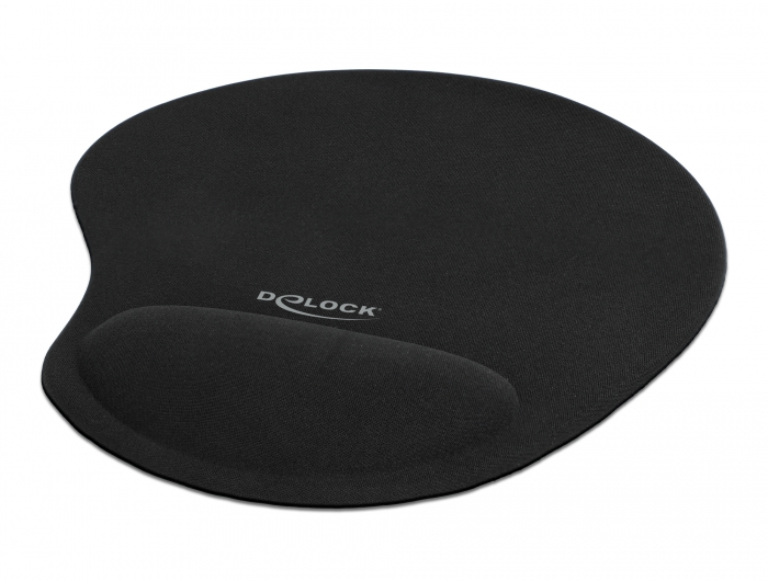 DeLOCK Tapis ergonomique de avec appui de poignet en gel 230 x 202 x 24 mm Neuf