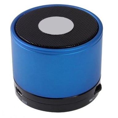 Enceinte Portable Sans Fil Bluetooth Microphone Appels Bleu Tablette Smartphone YONIS