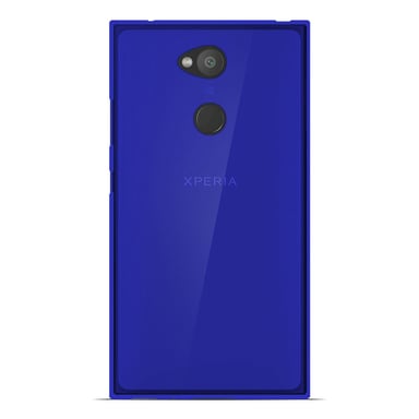 Coque silicone unie compatible Givré Bleu Sony Xperia L2