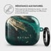 Burga Funda rígida para Apple AirPods 3 (2021) - Emerald Pool
