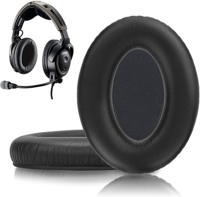 Cuscinetti auricolari per Bose Aviation X A20/A10 1 paio Nero