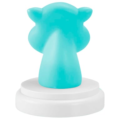 Alecto Hipopótamo Luz LED nocturna SILLY HIPPO Diseño divertido Verde agua