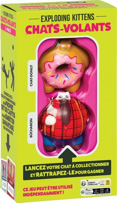 Jeu d'ambiance Asmodee Chats-volants 2-pack #1 - Neuf