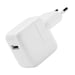 Chargeur Adaptateur Secteur USB 12W Compatible iPod iPad IPhone d'Origine Blanc