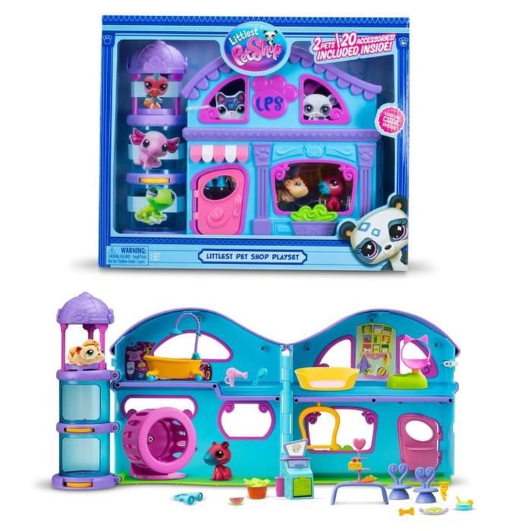 Figurine Bandai Littlest Petshop La Grande Maison de Petshop Neuf