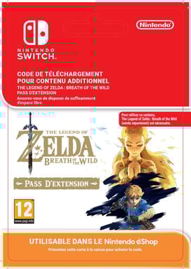 The Legend of Zelda: Breath of the Wild Expansion Pass DLC SWITCH [Code de téléchargement]
