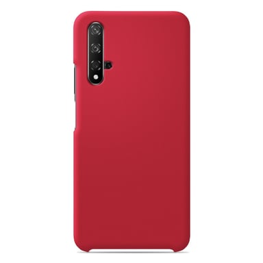 Coque silicone unie Soft Touch Rouge compatible Huawei Honor 20