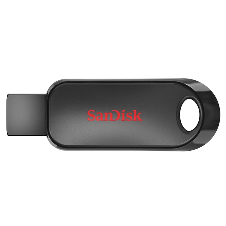 SanDisk Cruzer Snap lecteur USB flash 64 Go USB Type-A 2.0 Noir - Neuf