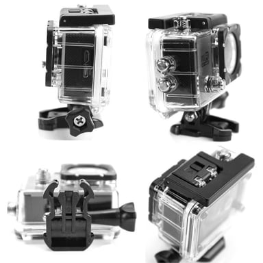 Camera Embarquée Sports Wi-Fi LCD Caisson Étanche Waterproof Full HD Noir 32 Go YONIS