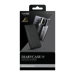 Diarycase 2.0 Funda de piel auténtica con soporte magnético para Apple iPhone 15 Pro, negro medianoche